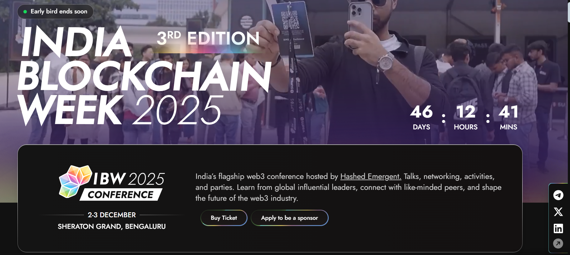December 2025 blockchain conferences address Layer-2, security - Blockport