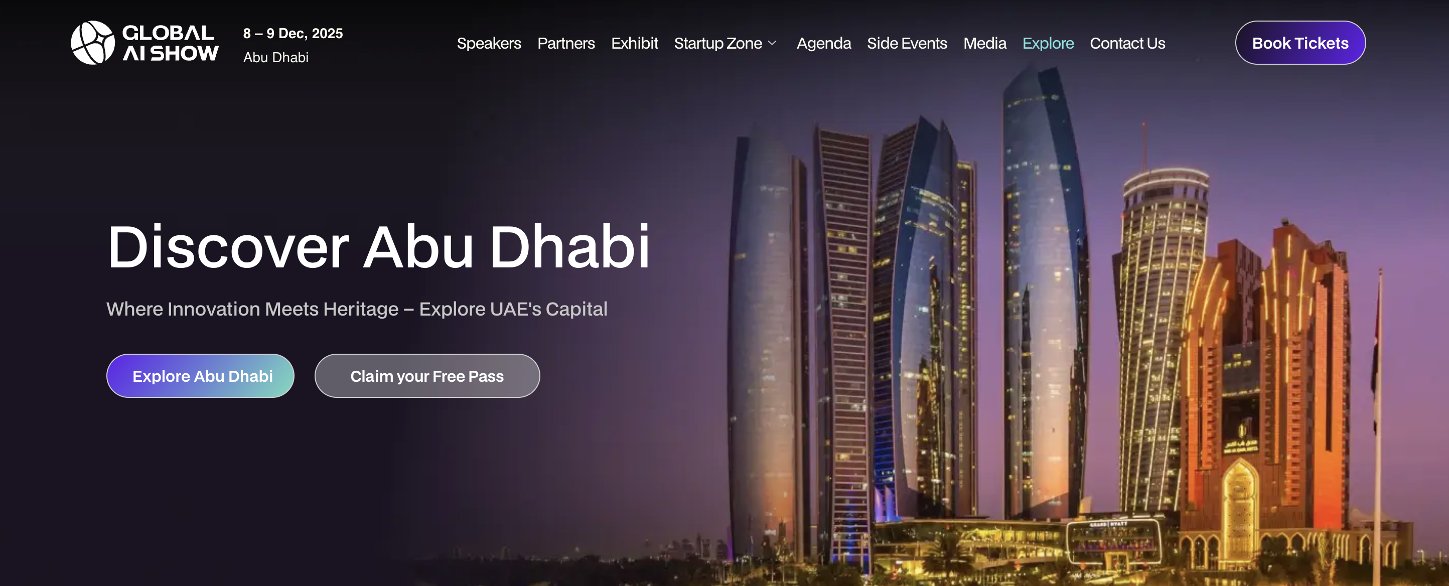 Abu Dhabi hosts triple tech summit series in December 2025 - Blockport