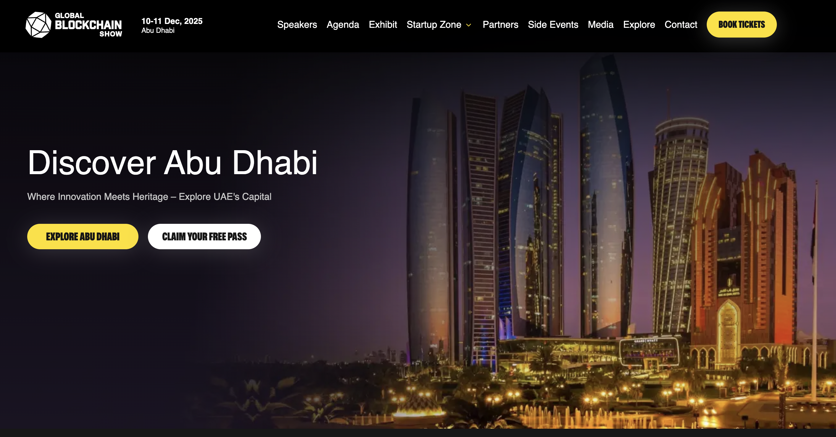 Abu Dhabi hosts triple tech summit series in December 2025 - Blockport