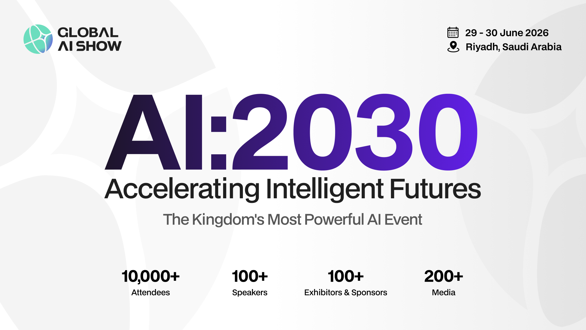 Riyadh hosts Global AI Show 2026: focus on AGI development and AI regulation - Blockport