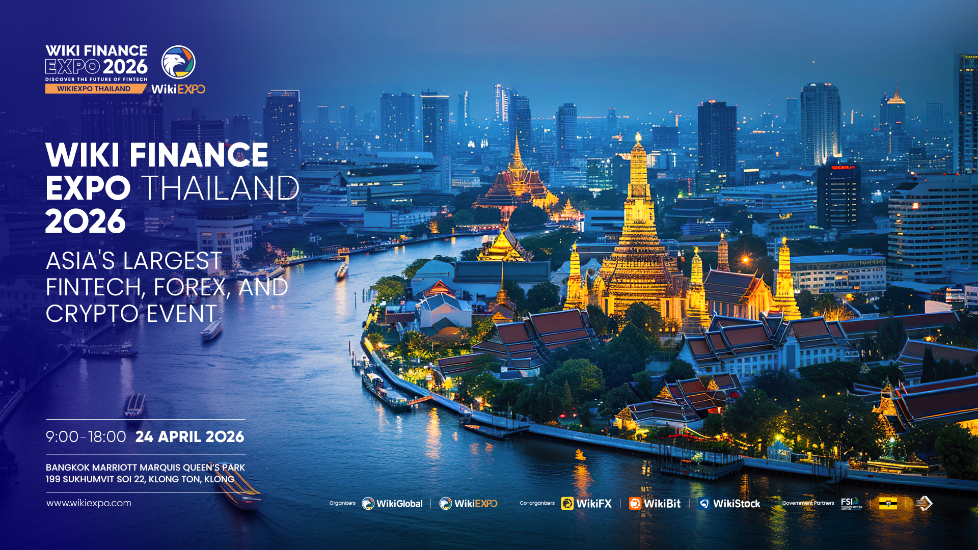 Wiki Finance Expo Thailand 2026 to examine DeFi and DePIN infrastructure in Bangkok - Blockport