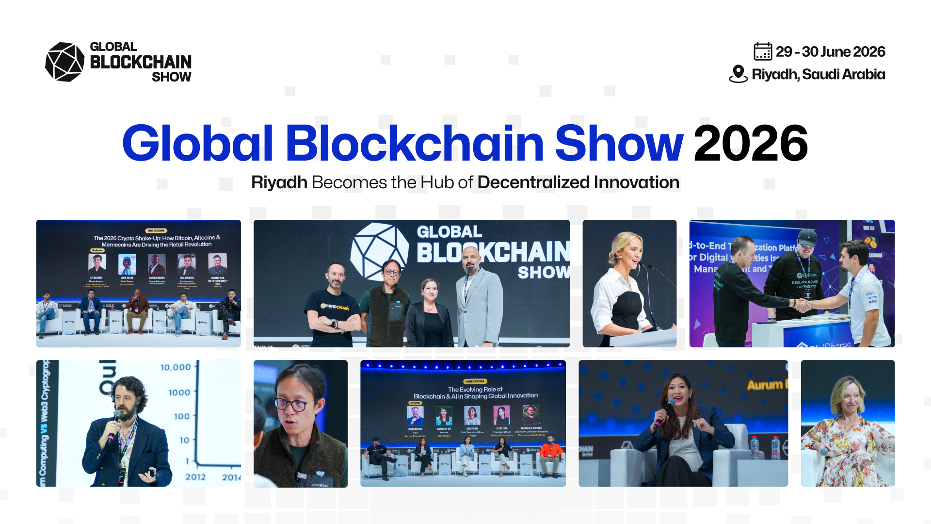 Riyadh hosts Global Blockchain Show June 2026 with 10,000 attendees - Blockport