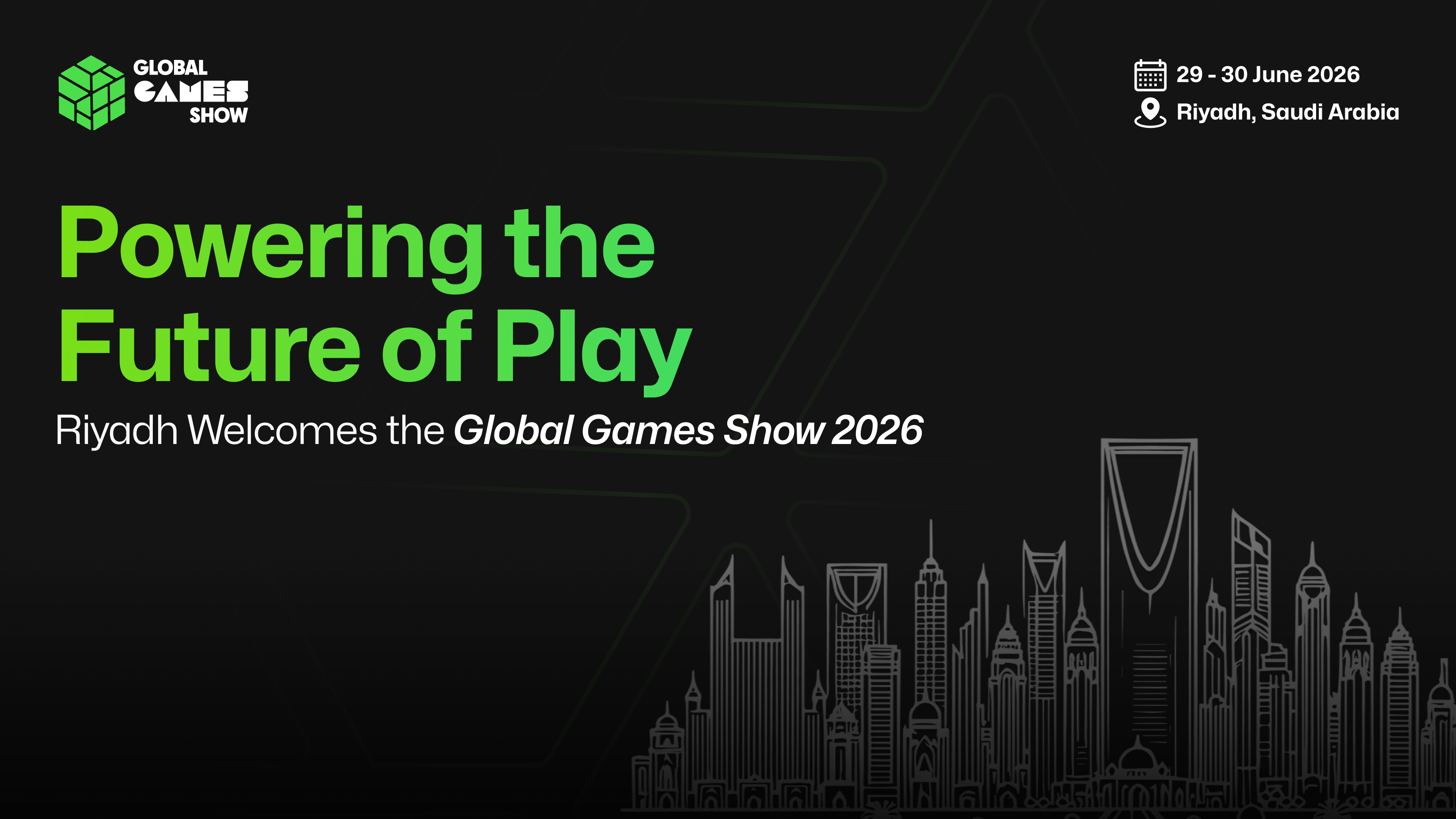 Global Games Show Riyadh June 2026 - Blockport