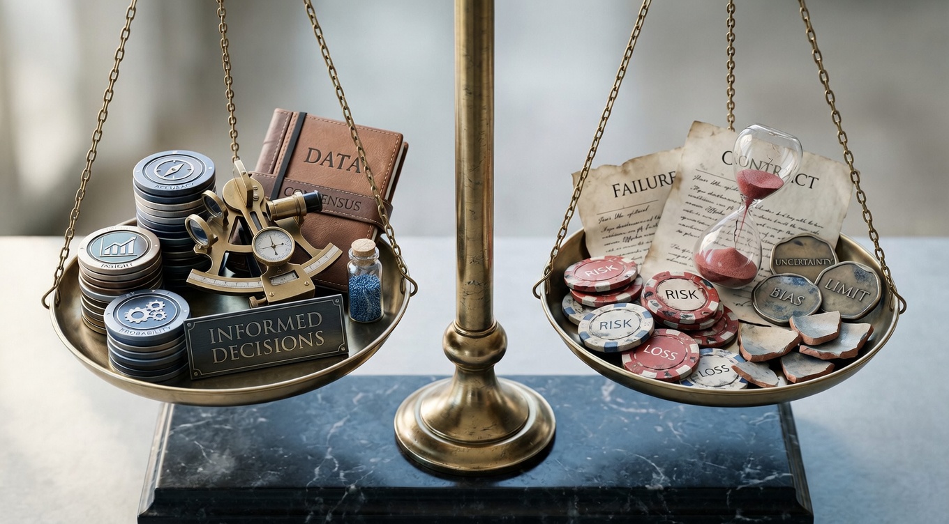 Benefits and risks of prediction markets