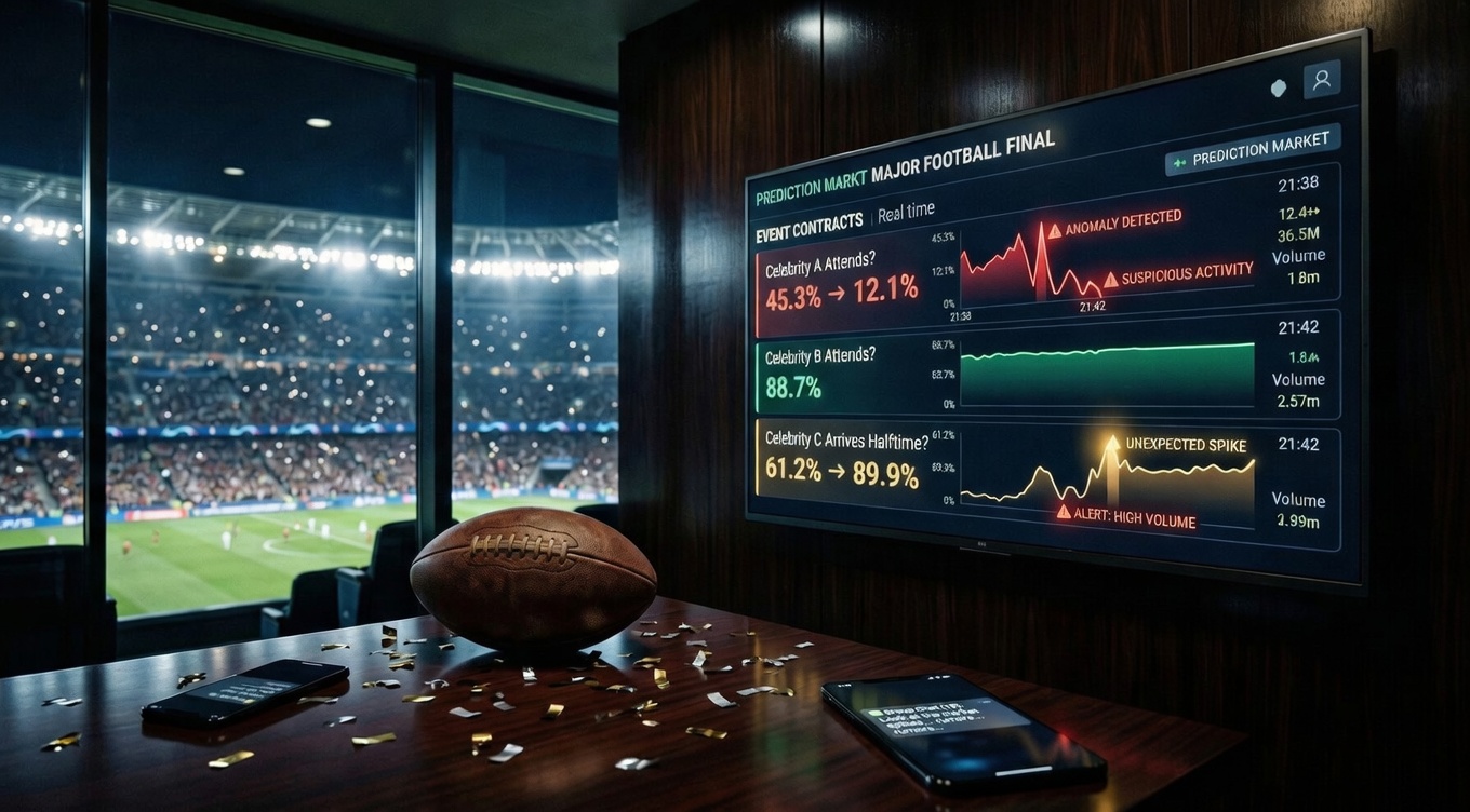 College Super Bowl rumors trigger Kalshi insider reviews