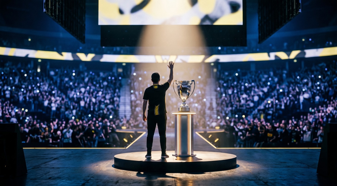 Vitality Sweeps Na'Vi; BLAST Spring 2026 Peaks 821K in Rotterdam
