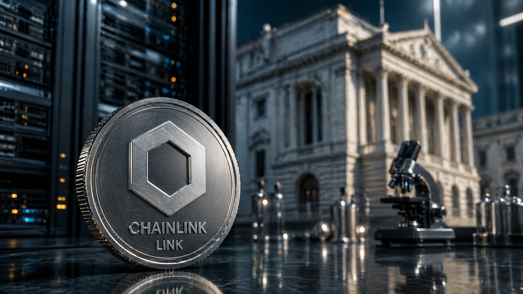 Chainlink joins BoE lab, clears audits; LINK up 9.5%