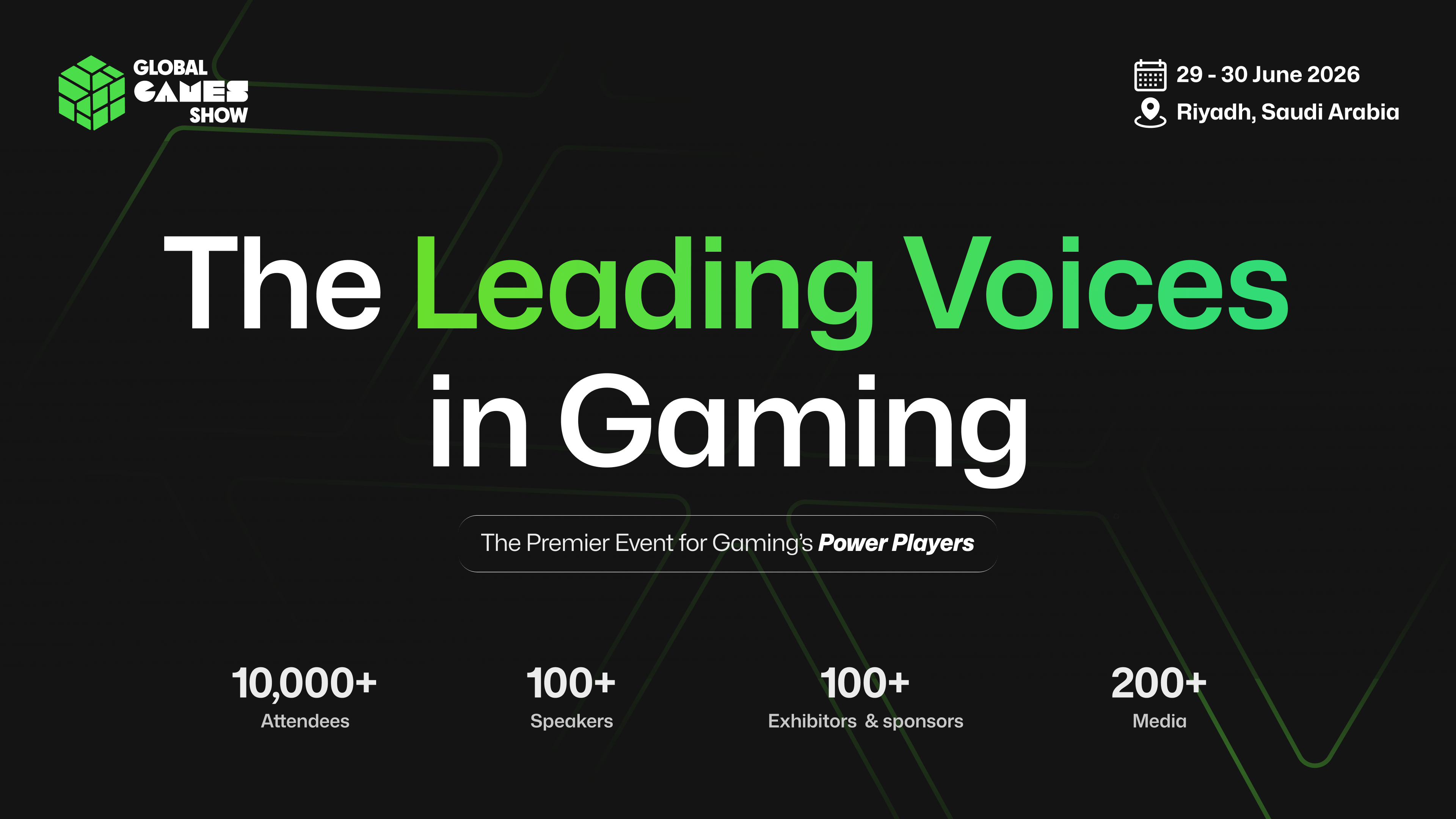 Global Games Show 2026 in Riyadh to explore the next era of gaming - Blockport