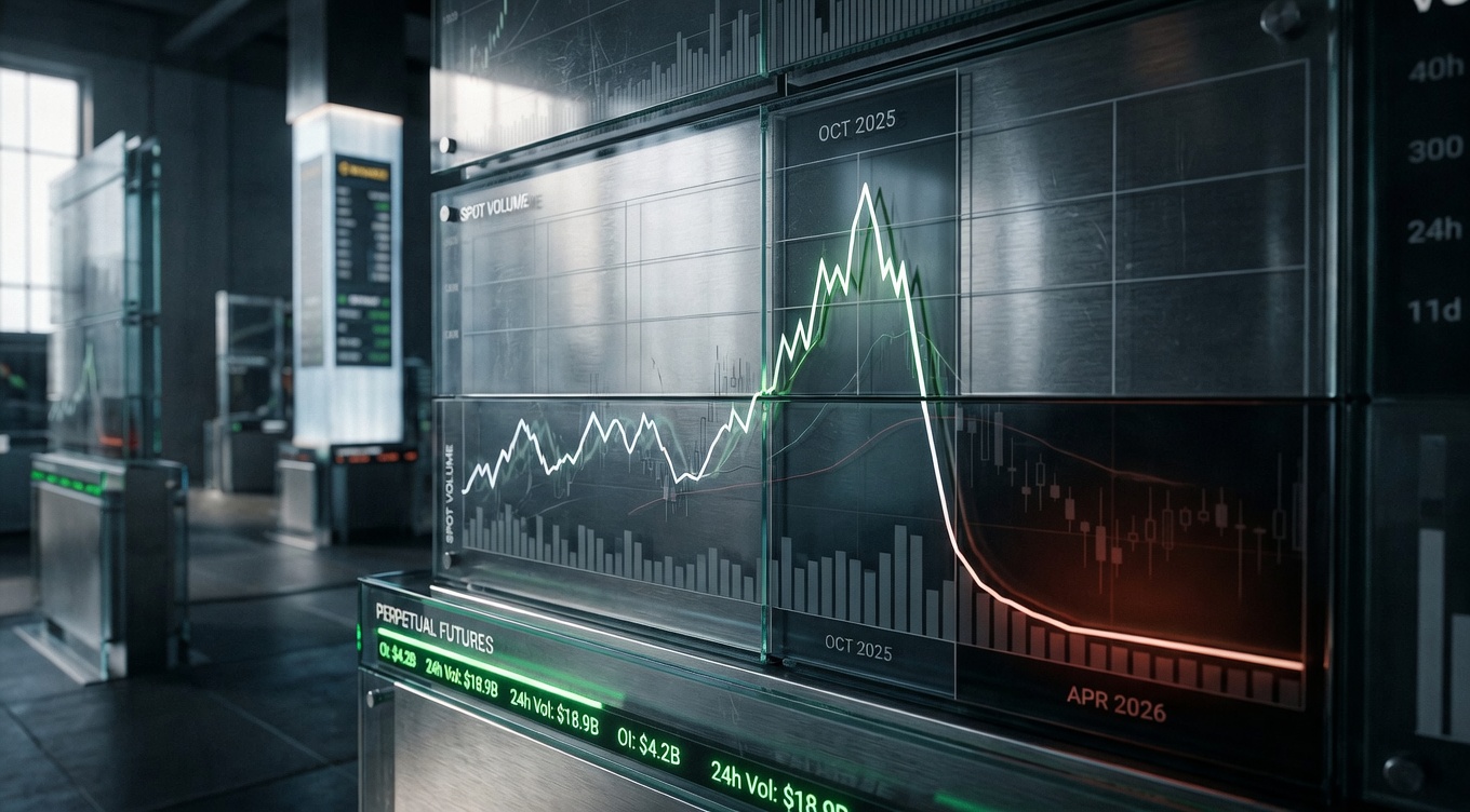 Global Trading Volumes Fall 50% Since Oct 2025