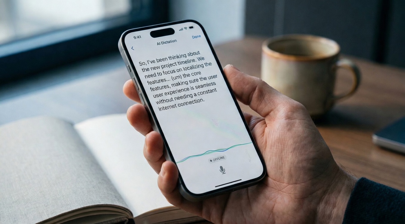Google launches Eloquent iOS app for offline AI dictation