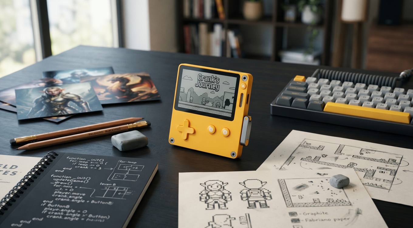 Playdate Bans AI-Generated Art, Allows AI for Code