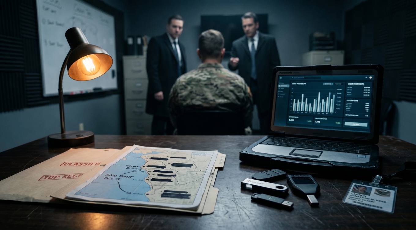 Soldier Charged for Using Classified Raid Intel on Polymarket