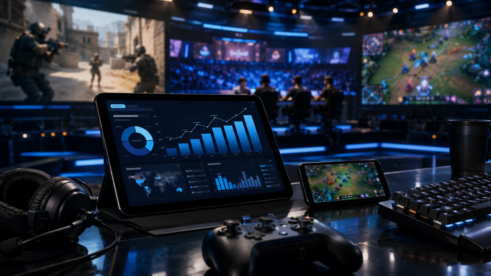 Esports 3.3B hours watched in 2025; Counter-Strike and mobile lead