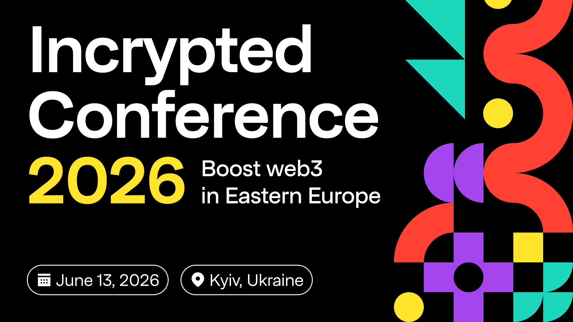 Kyiv to host Incrypted Conference 2026 this June - Blockport